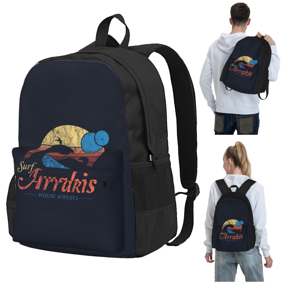 Women Bags Dune - Visit Arrakis Distressed Surf Dune Sci