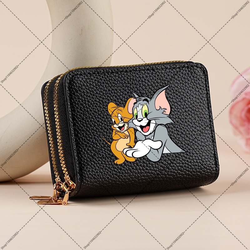 Tom and Jerry Cute Card Holder - Women Bags Purses recension och pris