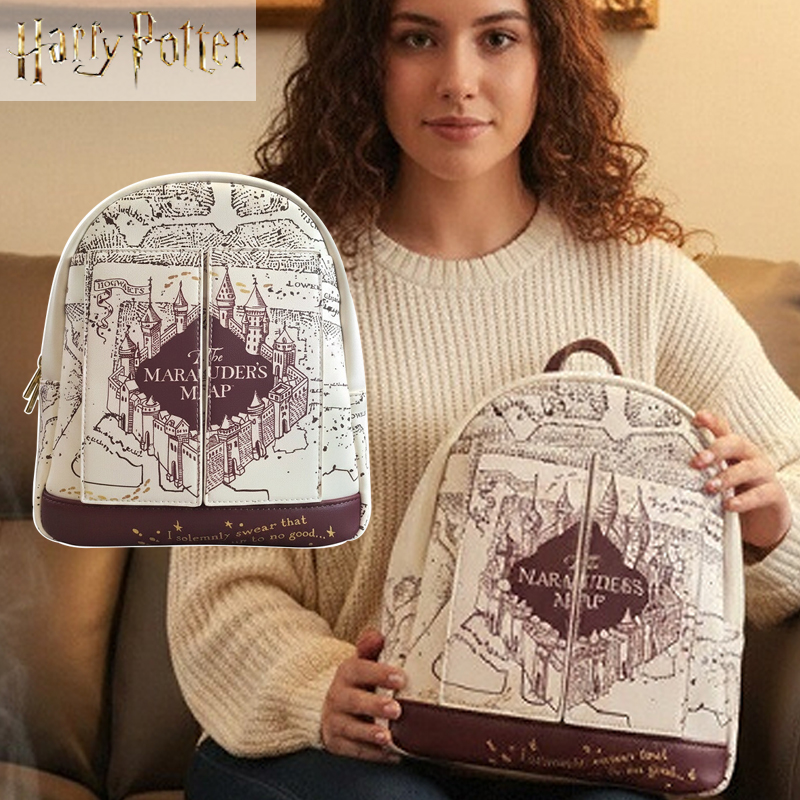 Harry Potter Map Printed Cospl - Women Bags Purses recension och pris