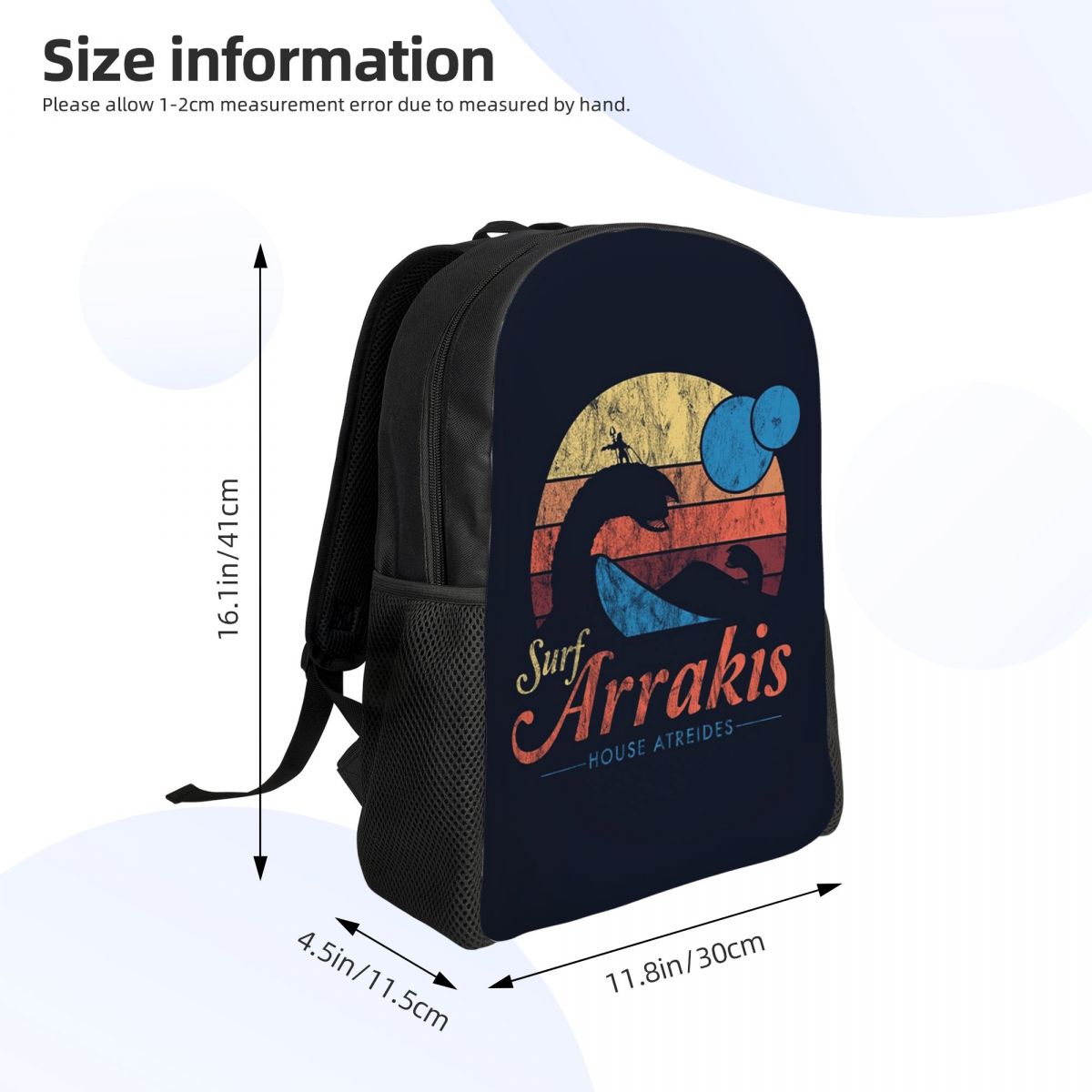 Visit Arrakis Distressed Surf  - Women Bags Dune recension och pris
