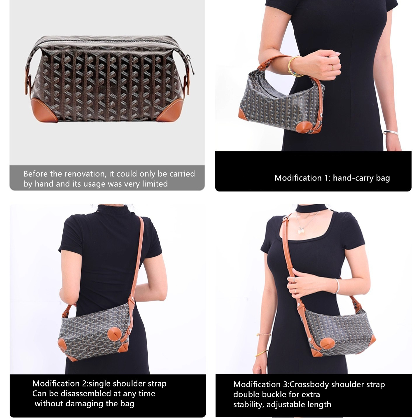 Crossbody Shoulder Strap for G - Women Bags Goyard recension och pris