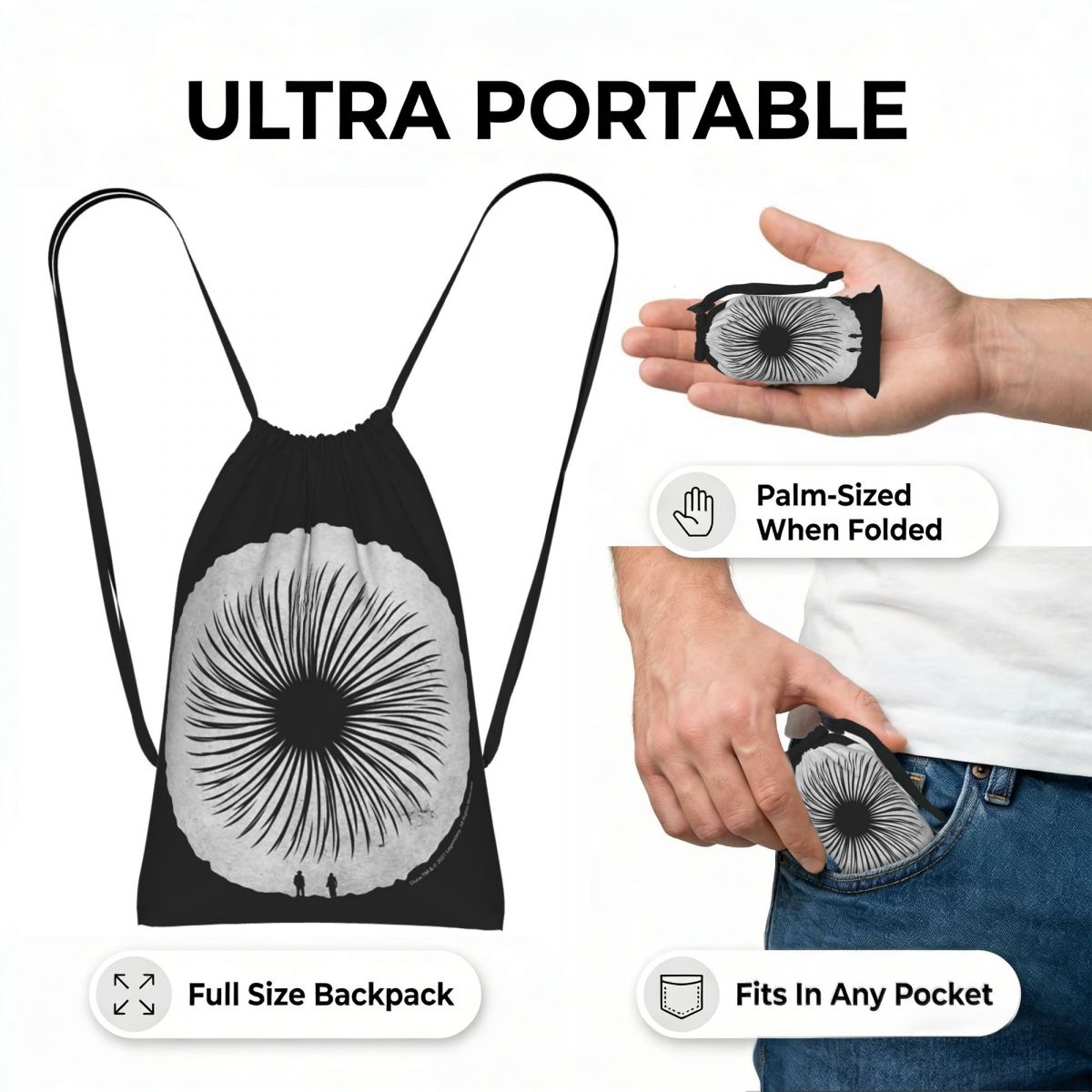 Movie Dune Sandworm Drawstring - Women Bags Dune recension och pris