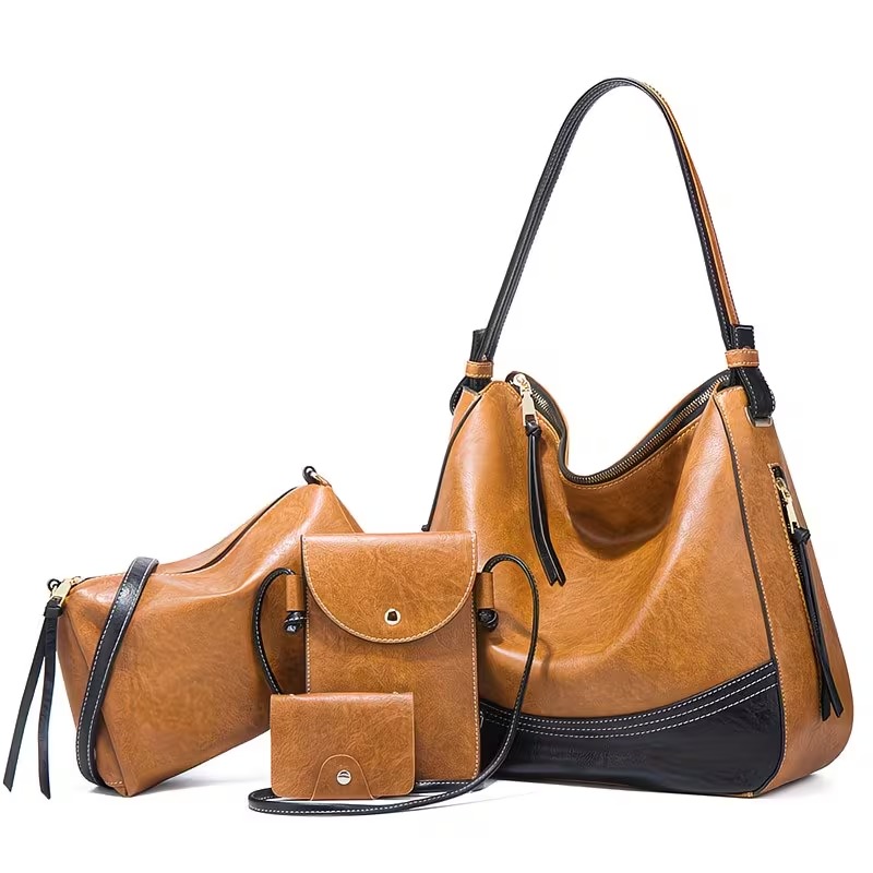 Women's Bag Set - 4-piece Set. - Phone Bag Crossbody recension och pris