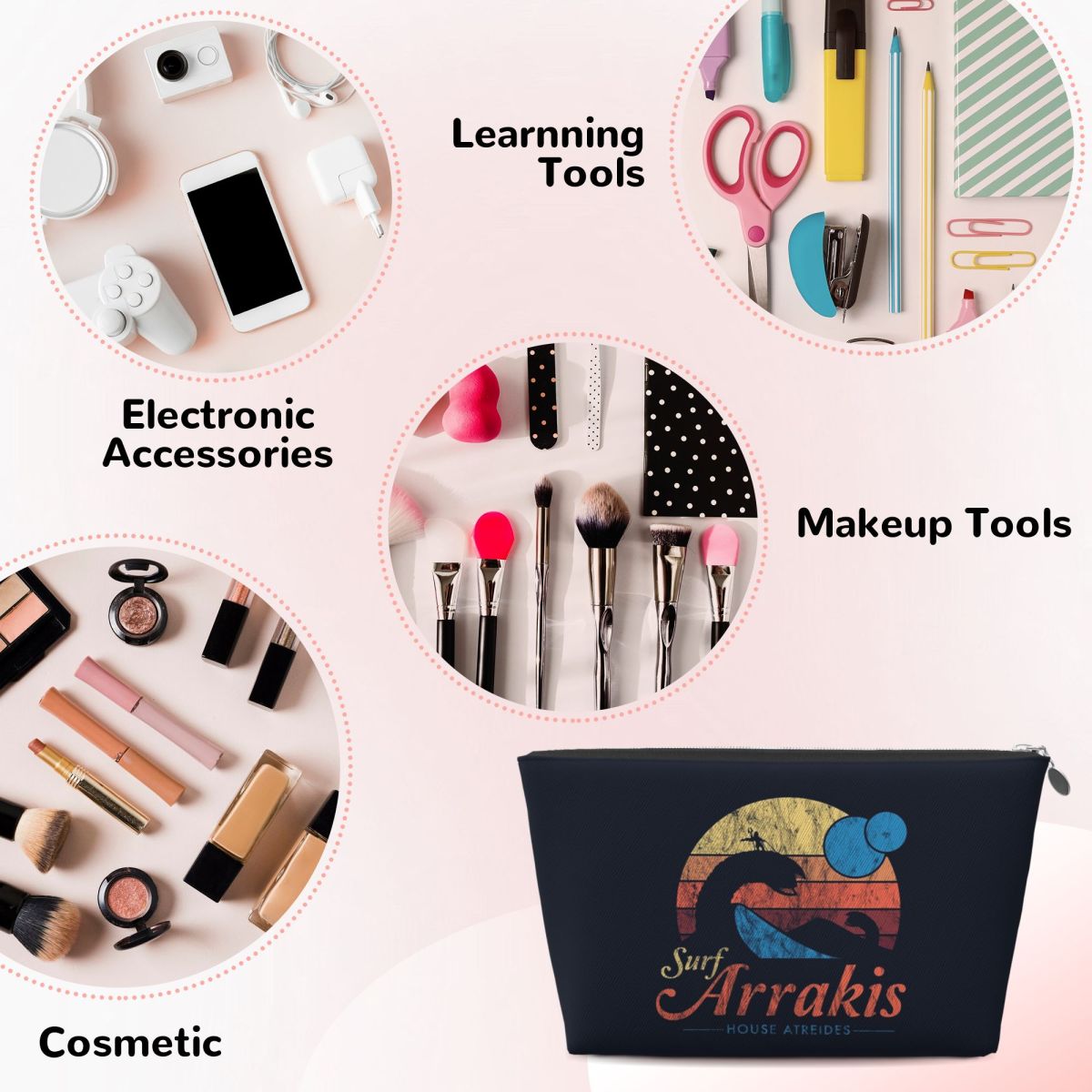 Visit Arrakis Distressed Surf  - Women Bags Dune recension och pris