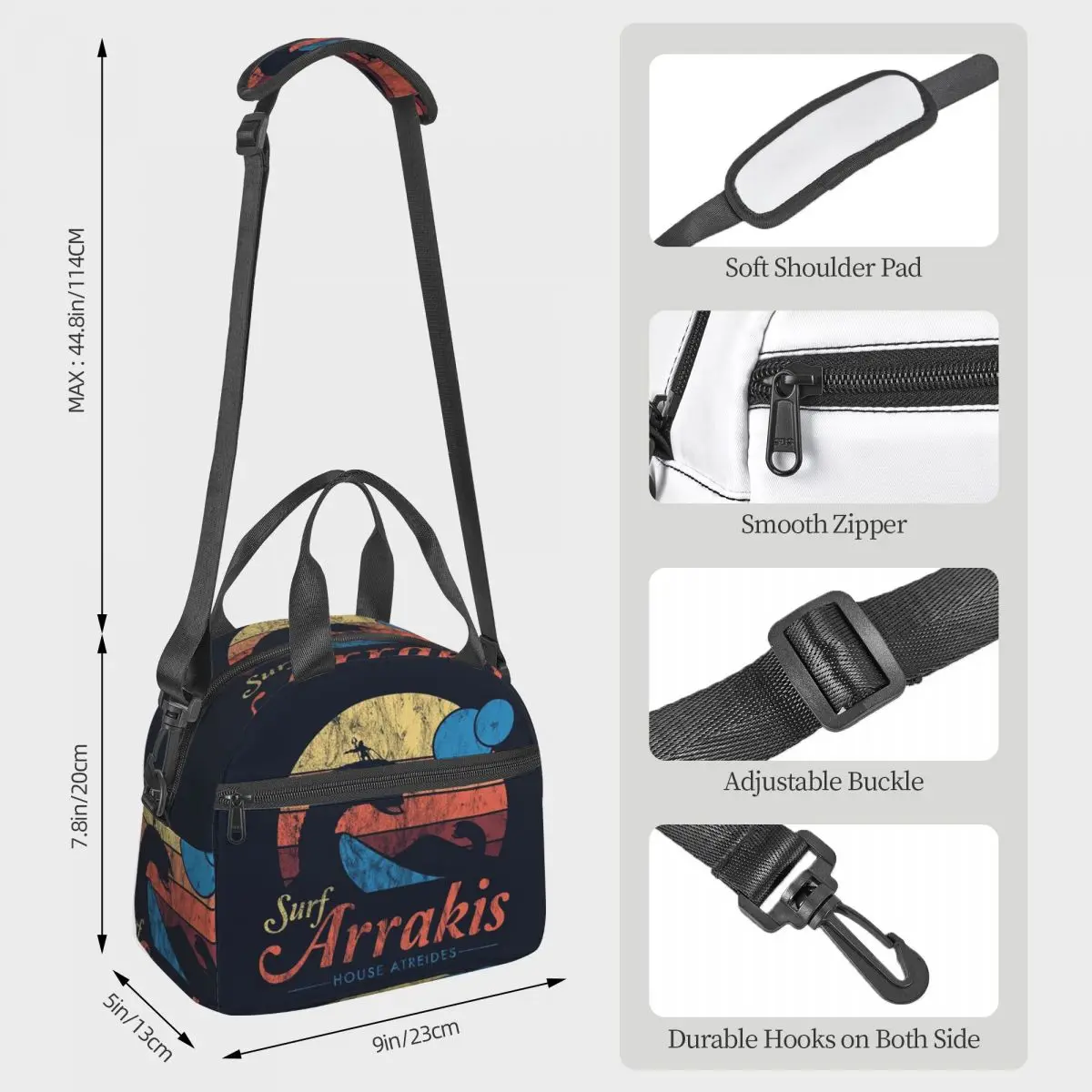 Visit Arrakis Distressed Surf  - Women Bags Dune recension och pris