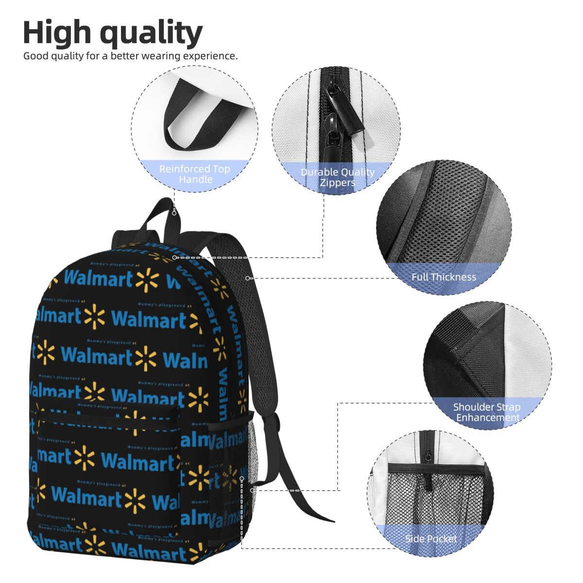 Walmart Backpack Daypack Large - Women Bags Walmart recension och pris