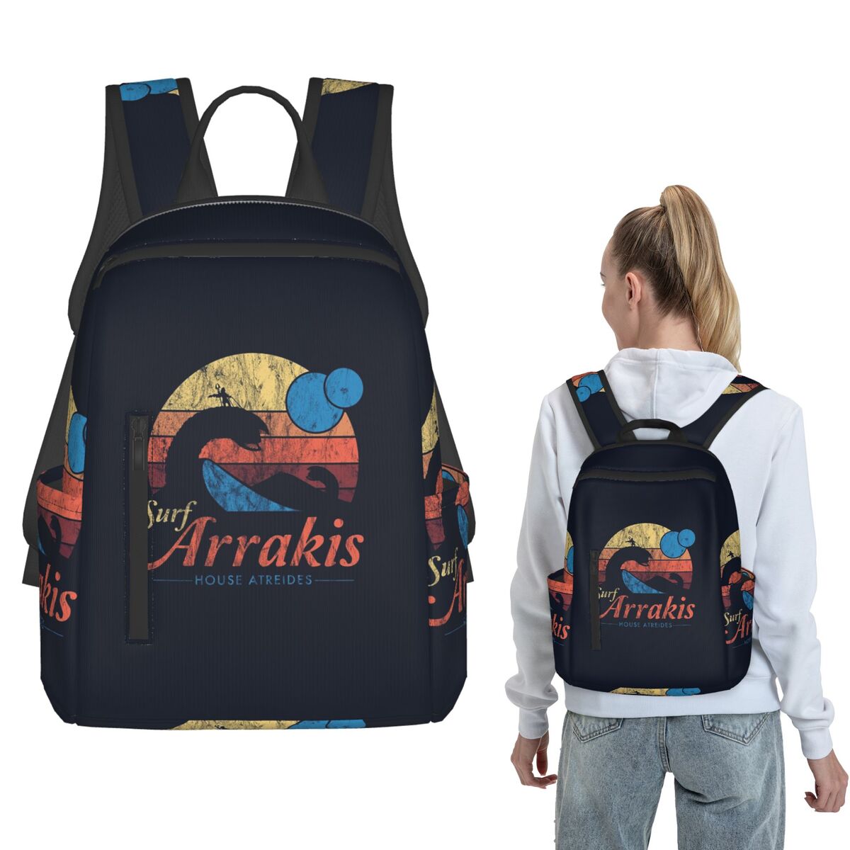 Visit Arrakis Distressed Surf  - Women Bags Dune recension och pris