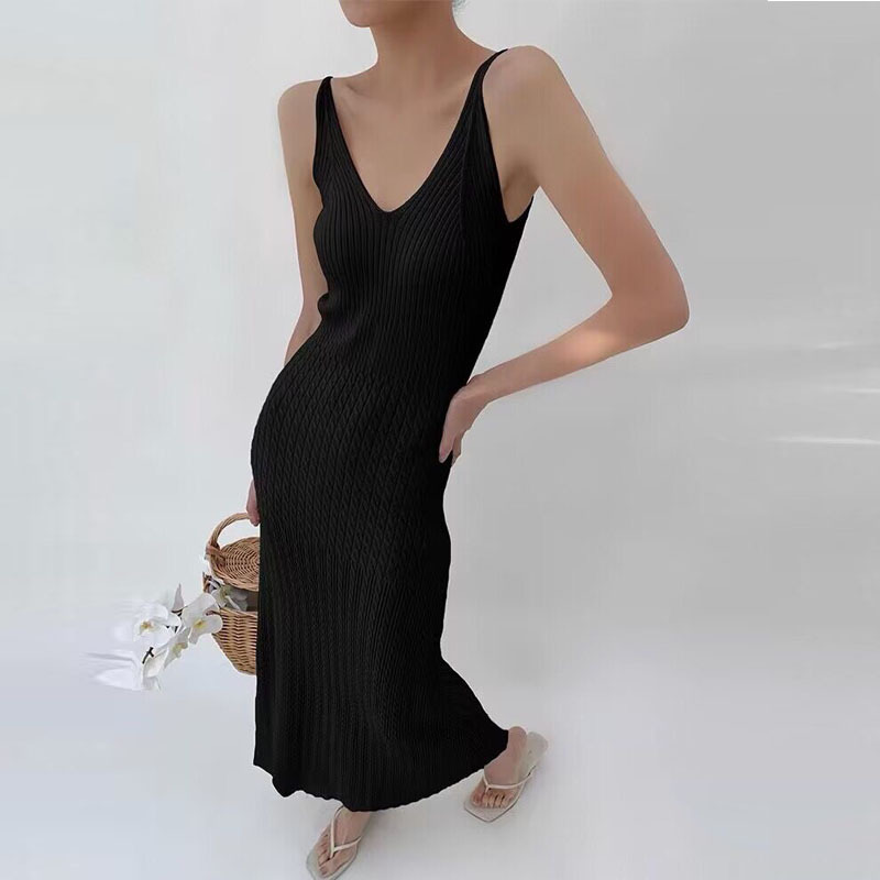 Strap Knitted Dress Summer New - Women'S Bags New Look recension och pris