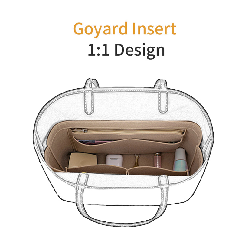 Felt Insert Bag Organizer For  - Women Bags Goyard recension och pris