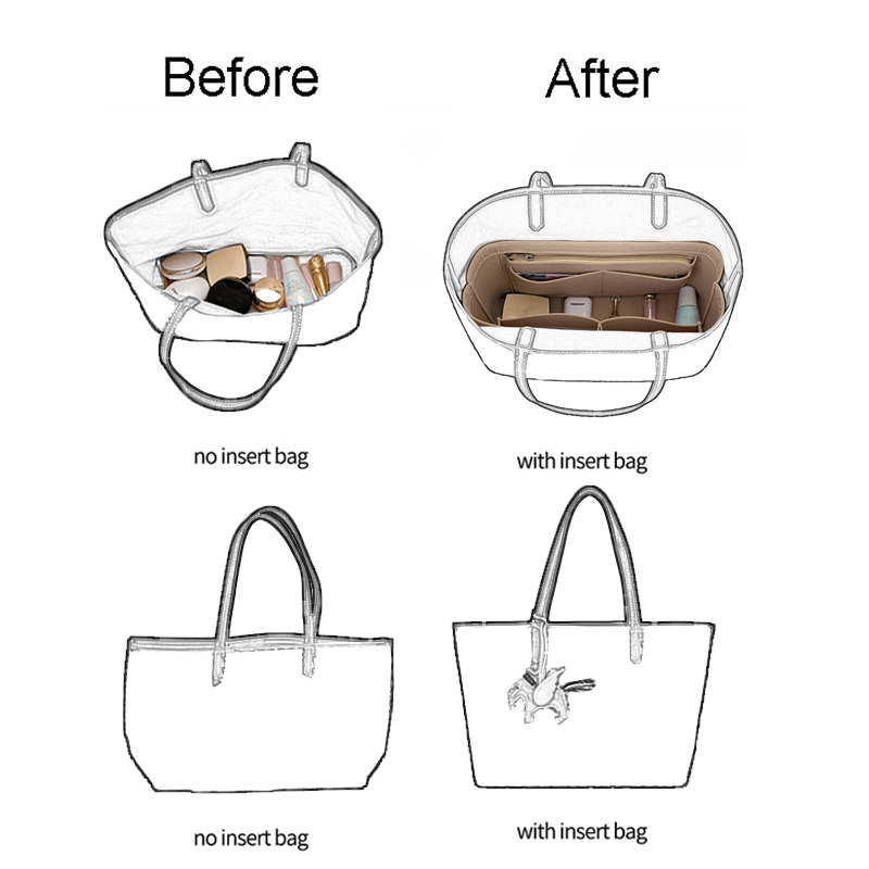 Felt Insert Bag Organizer For  - Women Bags Goyard recension och pris
