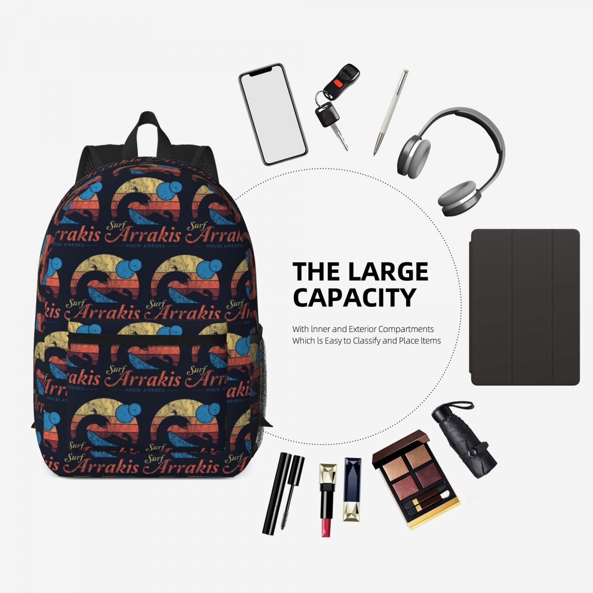 Visit Arrakis Distressed Surf  - Women Bags Dune recension och pris