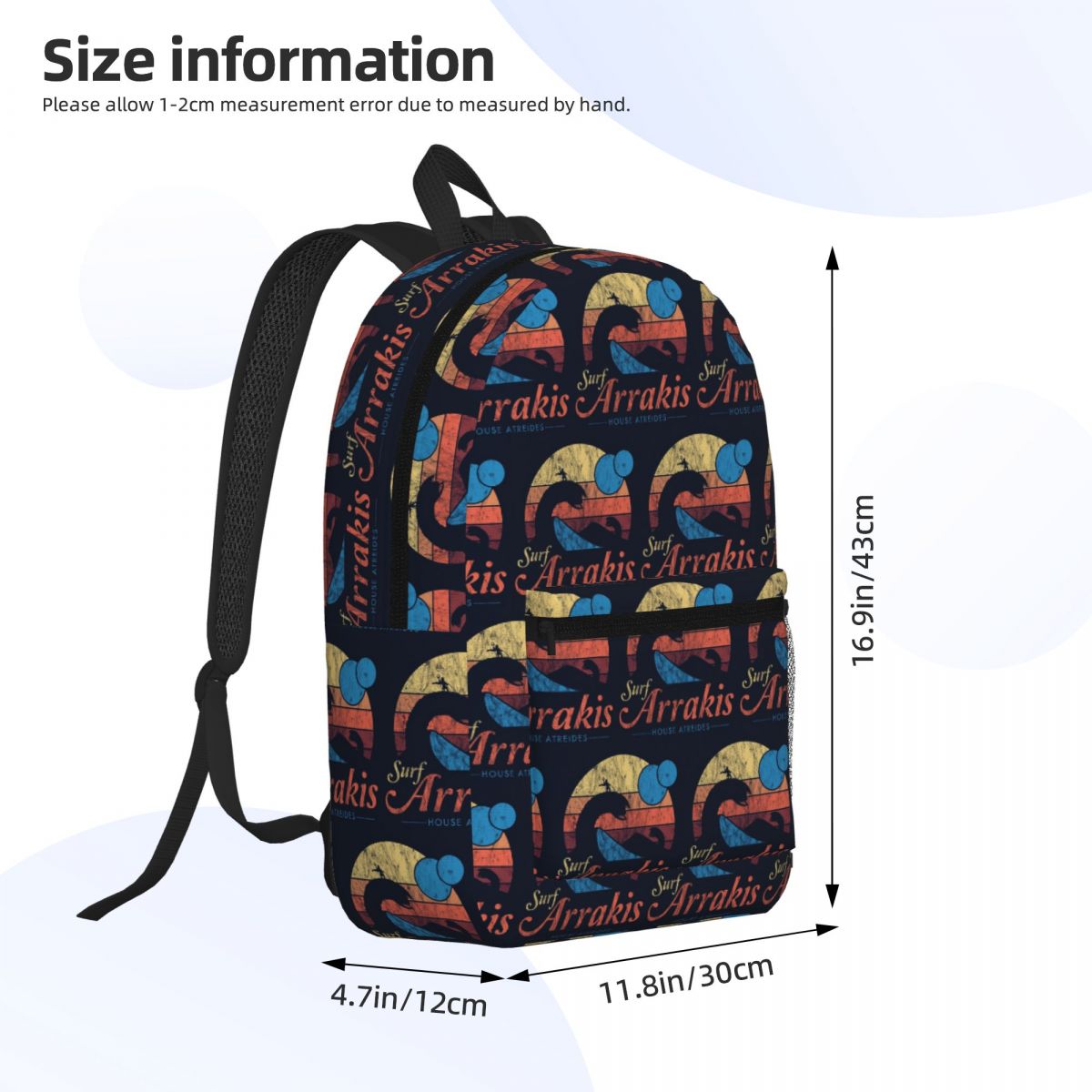 Visit Arrakis Distressed Surf  - Women Bags Dune recension och pris