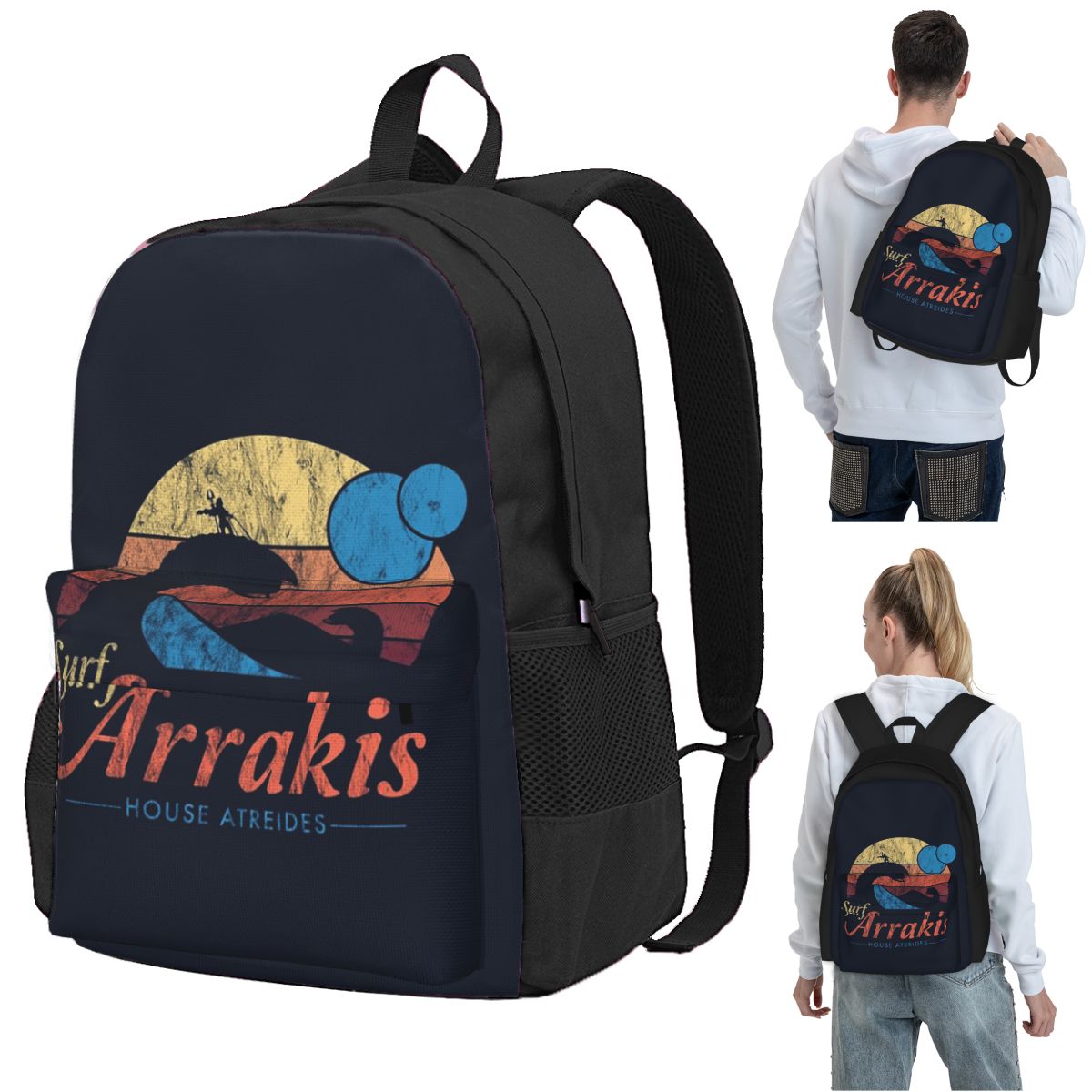 Visit Arrakis Distressed Surf  - Women Bags Dune recension och pris