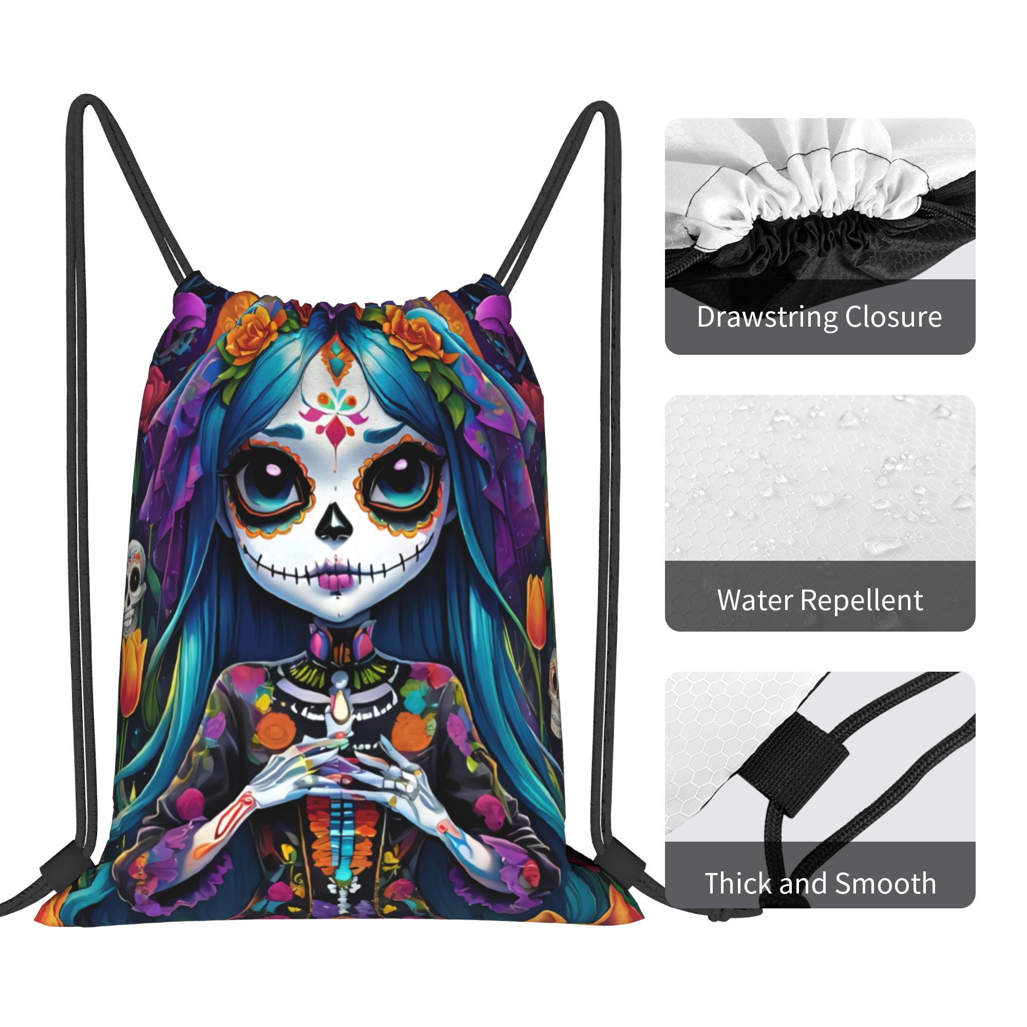 Custom Day of the Dead Gift Sk - Women'S Yoga Bags recension och pris