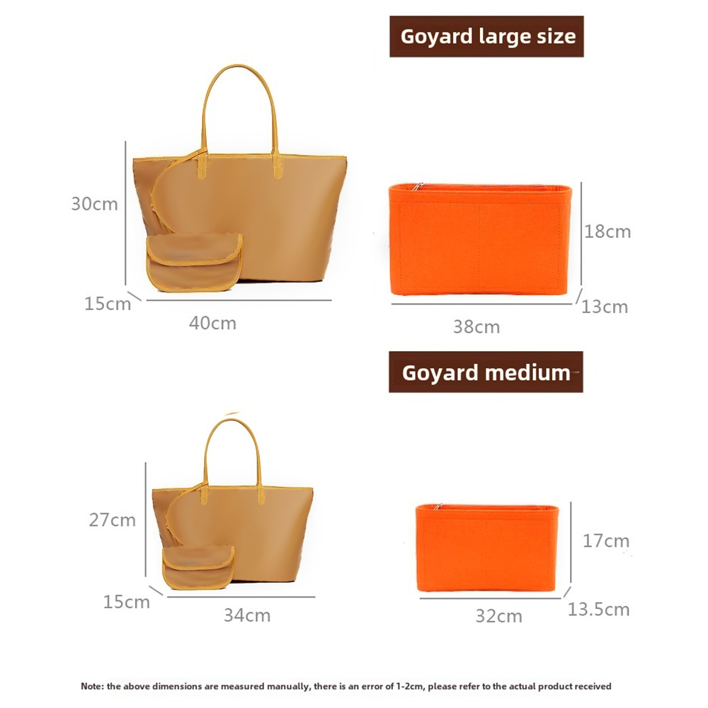 Felt Insert Bag Cosmetic Organ - Women Bags Goyard recension och pris