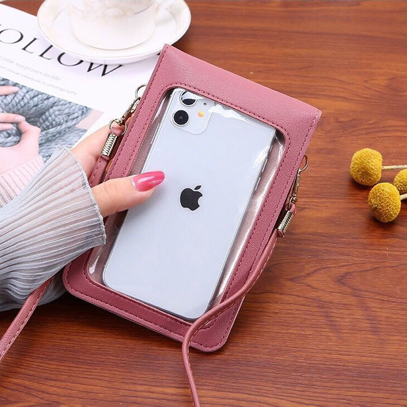 Cute Cartoon Pattern Touch-Scr - Phone Bag Crossbody recension och pris