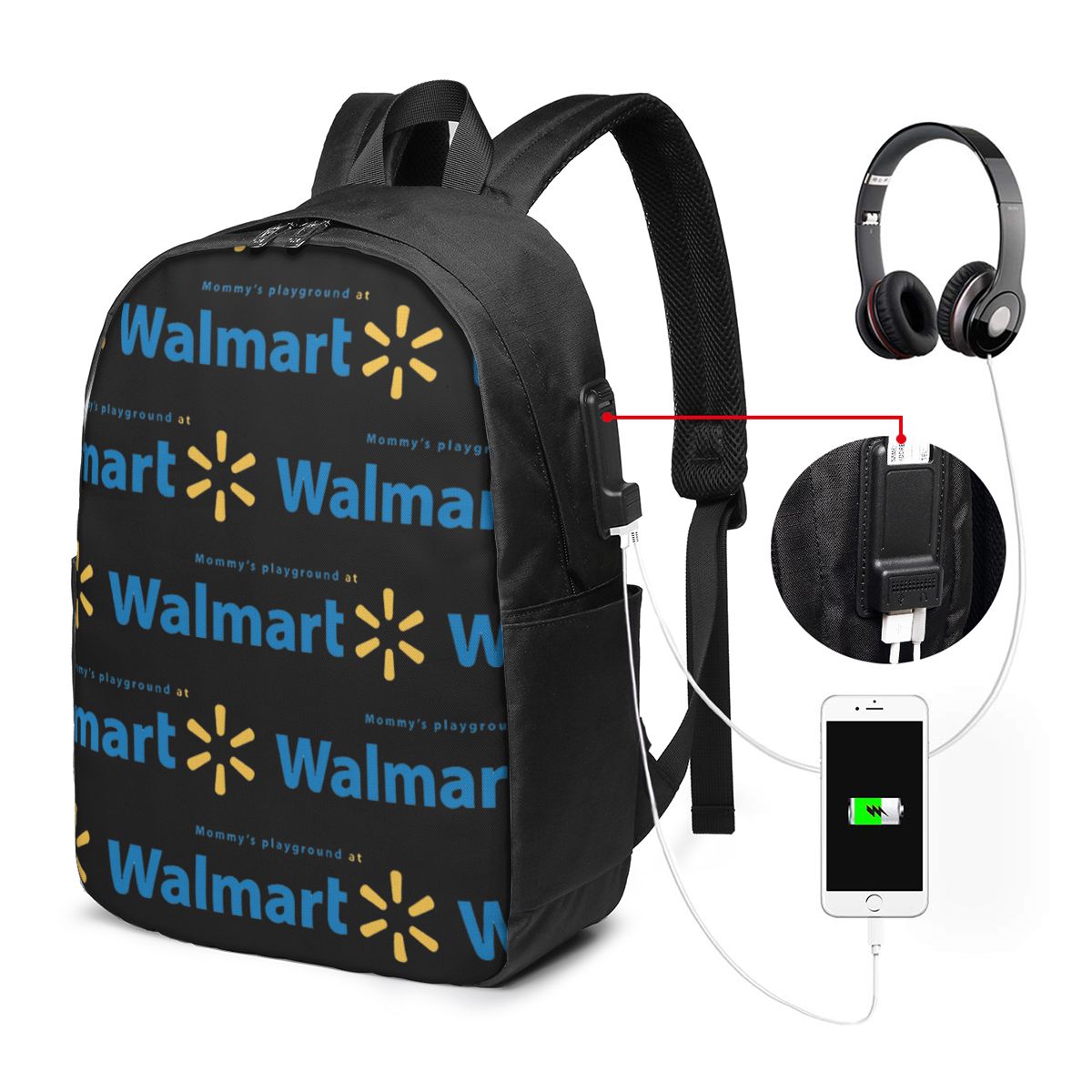 Walmart Backpack Travel Notebo - Women Bags Walmart recension och pris