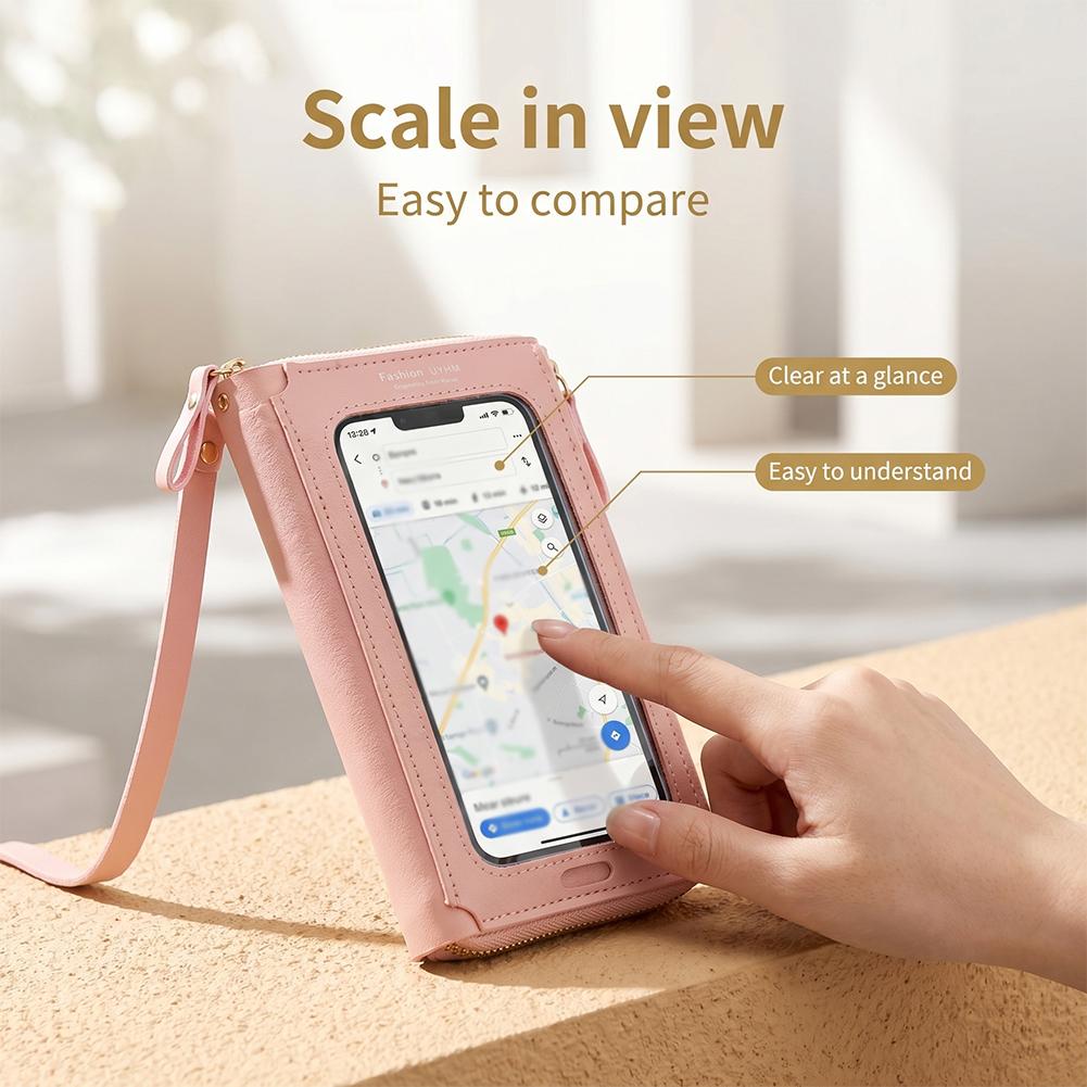 Women Bags Soft Leather Wallet - Phone Bag Crossbody recension och pris