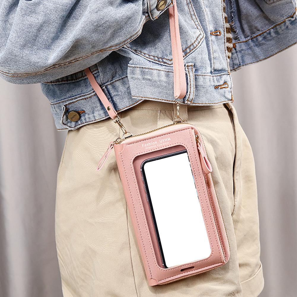 Women Bags Soft Leather Wallet - Phone Bag Crossbody recension och pris